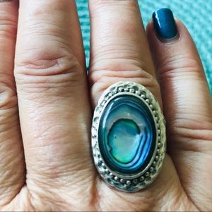Trade w/J Only💕Abalone Sterling Silver Ring